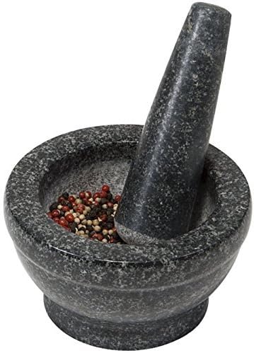 Kesper 71501 Mörser Mit Schlegel Granit Poliert 16 X 8 Cm by Kesper