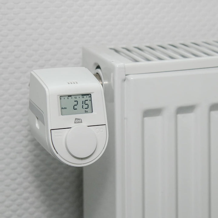 dnt Heizkörperthermostat ThermoTune, elektronischer Thermostat für Heizung, bis zu 30 % Heizkosten s