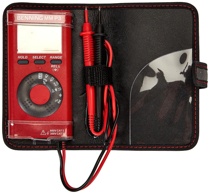 BENNING 044084 MM P3 Digital-Multimeter im Pocketformat, Rot Single, Single