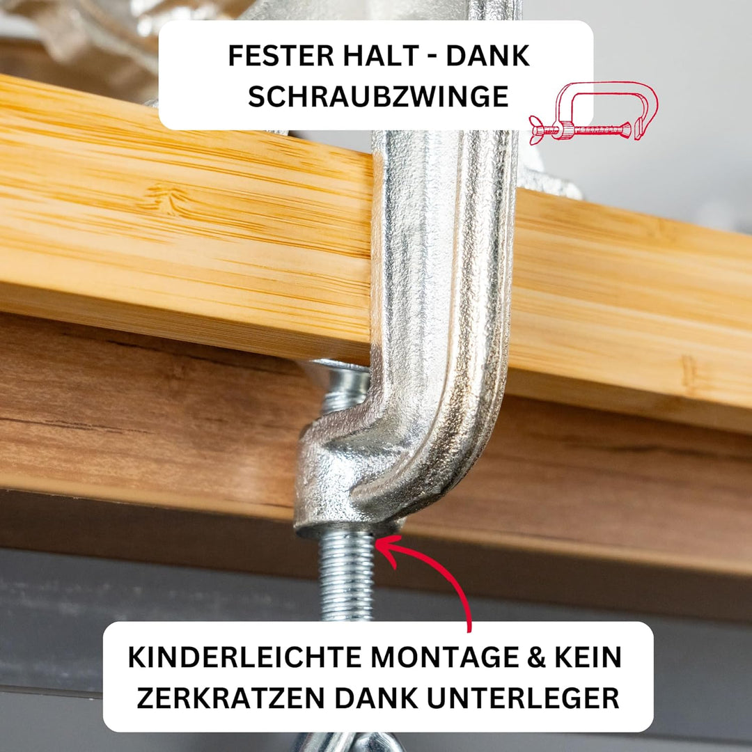 Westmark Fleischwolf-Set, 2tlg., 1 Fleischwolf + 1 Spritzgebäckvorsatz, Grösse 8, inkl. Schraubzwing