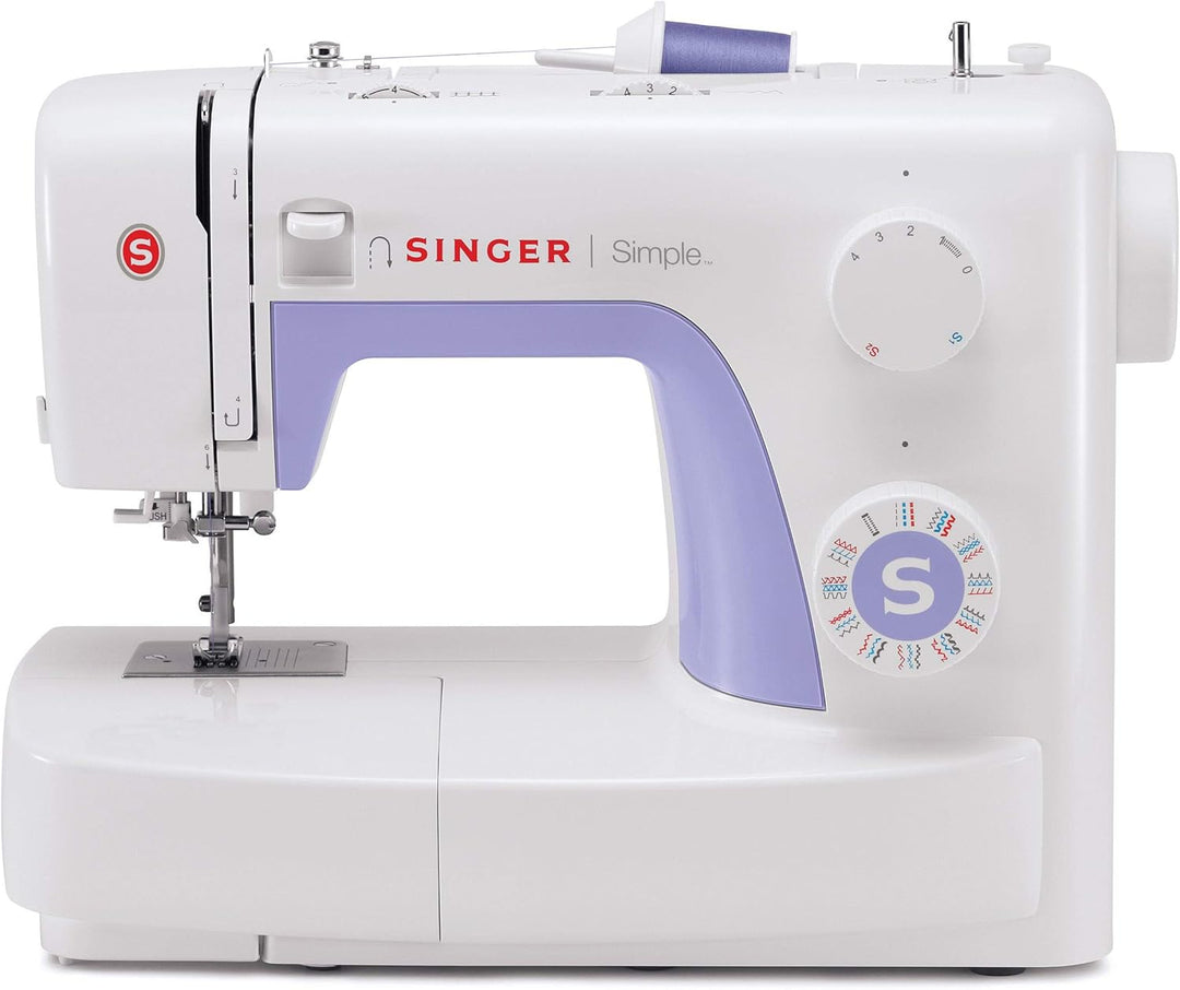 Singer Simple 3232 Nähmaschine, Kunststoff, lila, 45 x 22 x 35 cm Einfach, Einfach