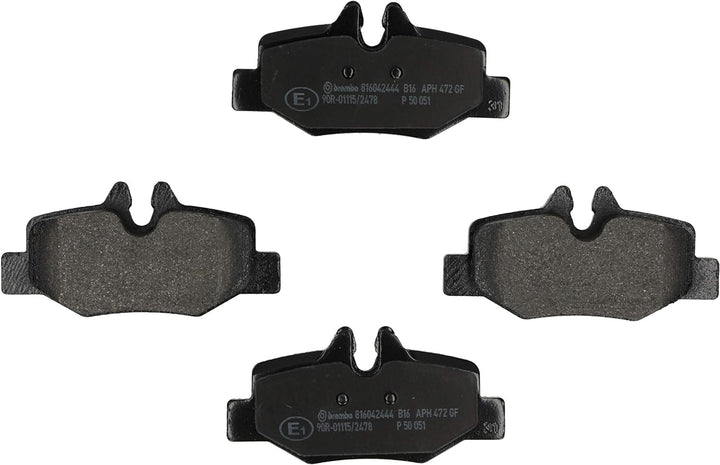 Brembo P 50 051 Bremsbelagsatz, Scheibenbremse - (4-teilig)