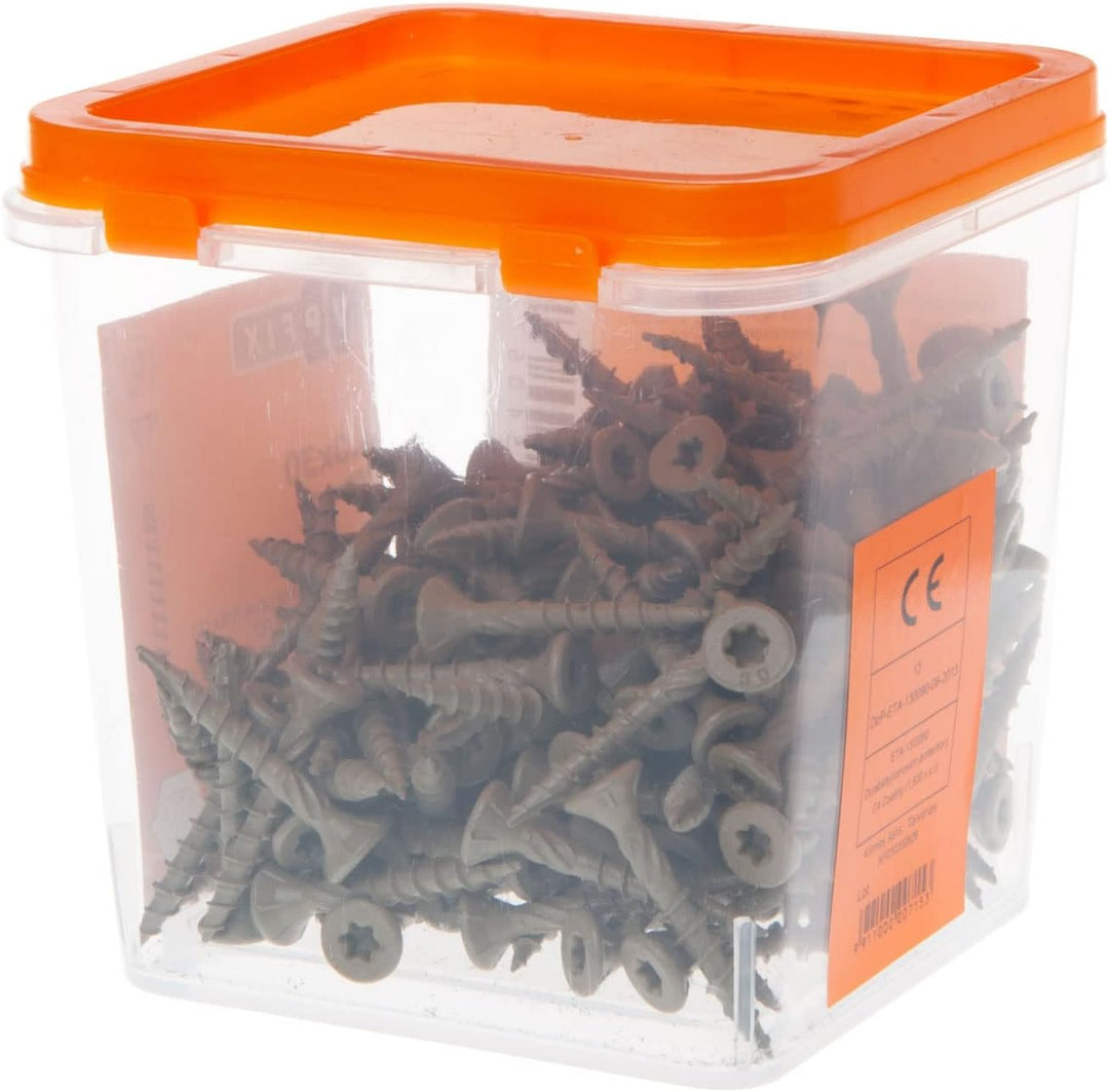 5mm Holzschrauben Selbstschneidende Universalschraube aus Kohlenstoffstahl Torx mit Hohem Korrosions