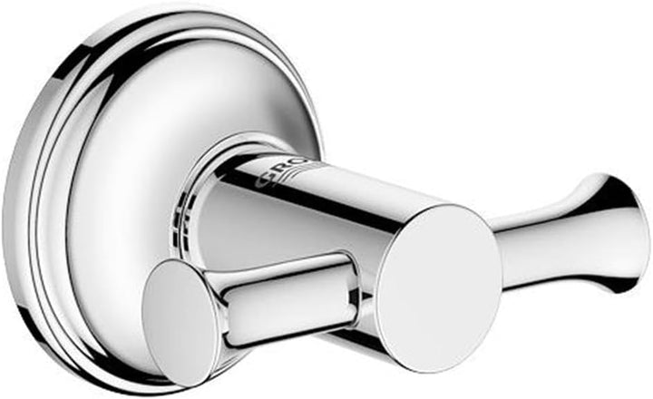 Grohe Essentials Authentic Bademantelhaken, 1 Stück, chrom, 40656001, Chrom