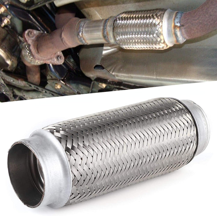 Flexibles Auspuffrohr, Edelstahl-Auspuff Flexibles Rohr Flexi Joint Repair Tube Autozubehör[55MM*200