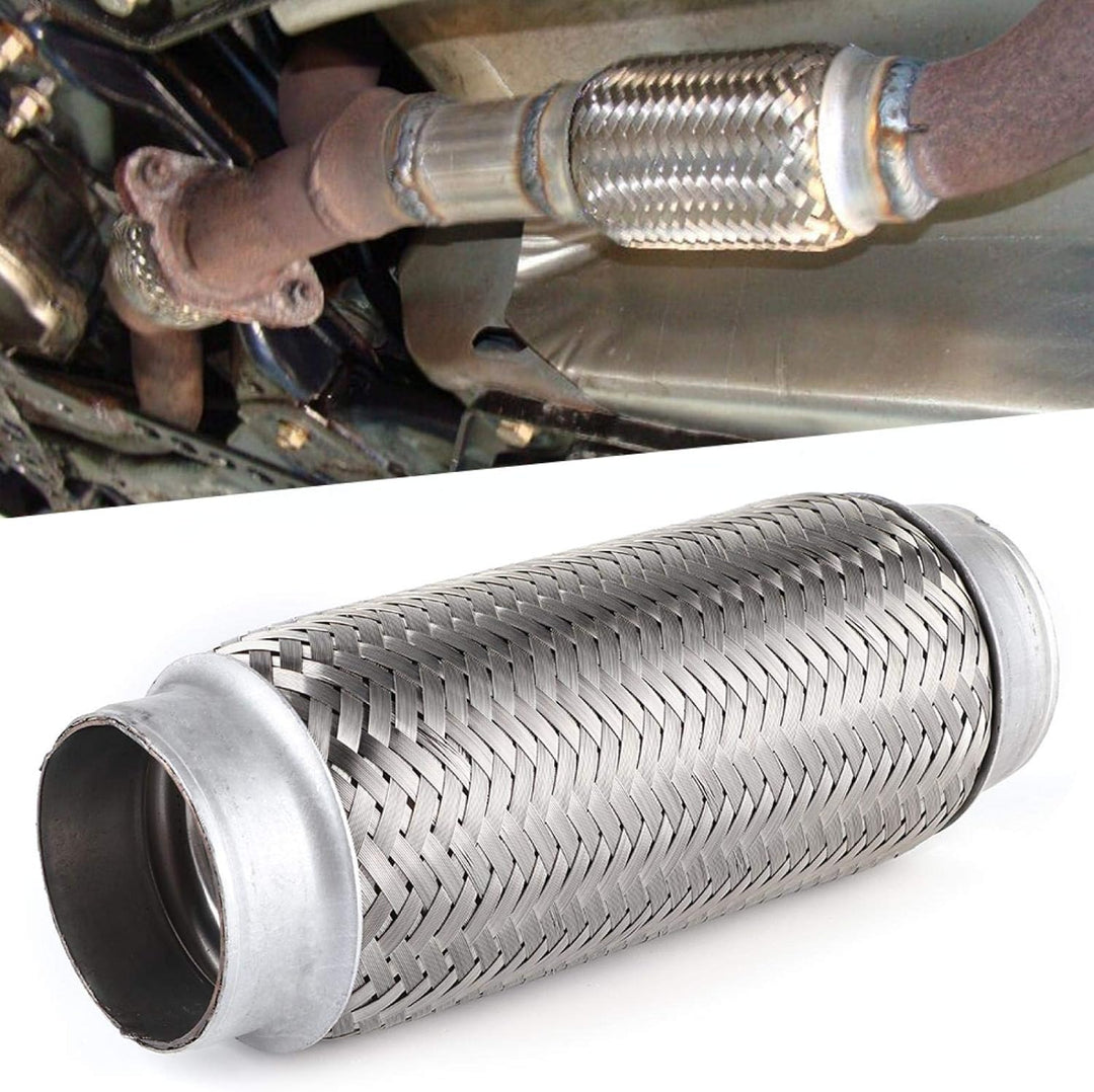 Flexibles Auspuffrohr, Edelstahl-Auspuff Flexibles Rohr Flexi Joint Repair Tube Autozubehör[55MM*200