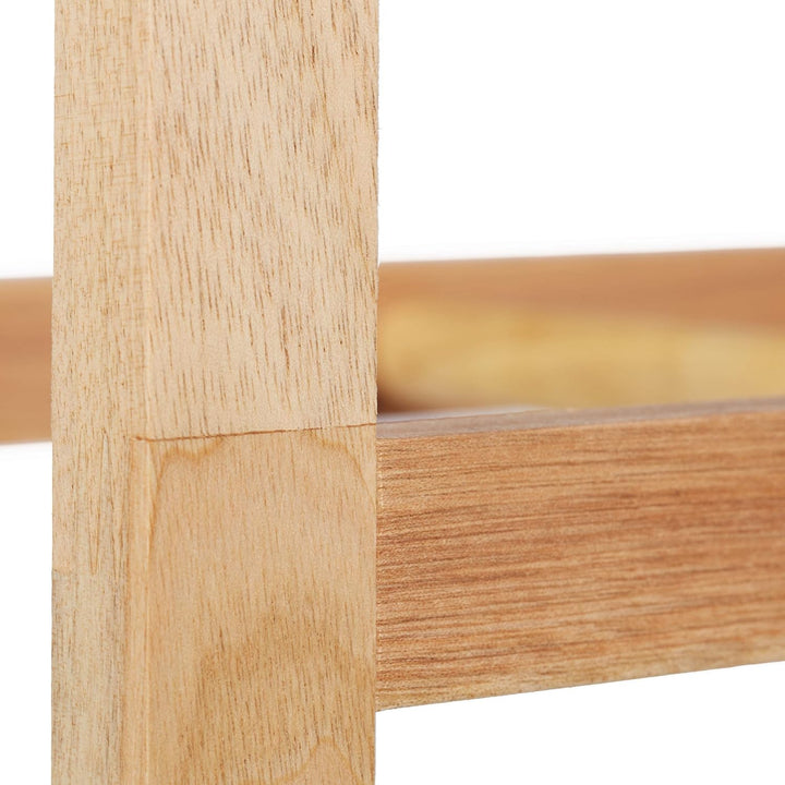 Relaxdays Herrendiener Holz, stummer Diener für faltenfreie Anzüge, Walnuss Kleiderständer HxBxT 102