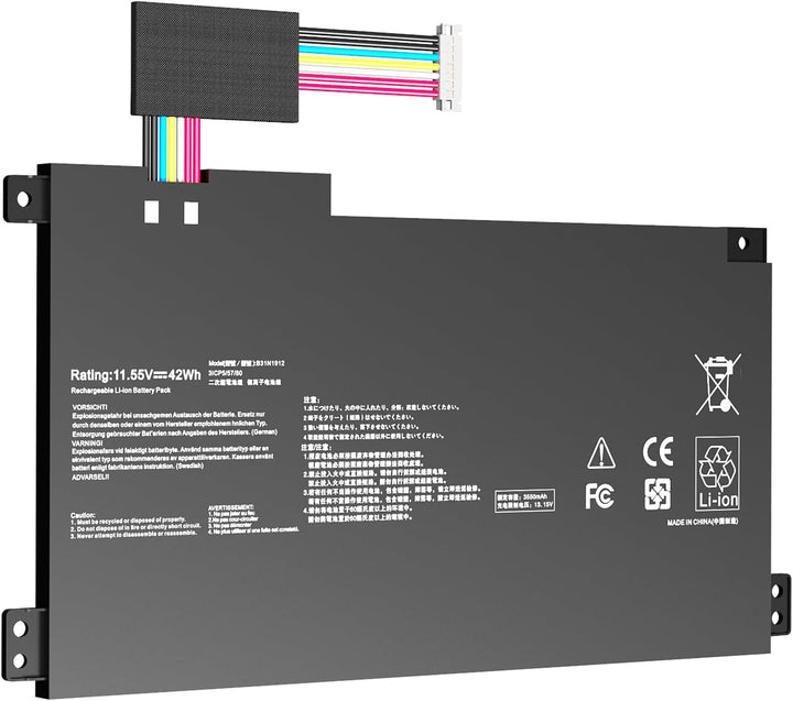 C31N1912 B31N1912 Laptop Akku kompatibel mit VivoBook 14 E410MA E410M E410MA-EK007TS E410MA-EK026TS