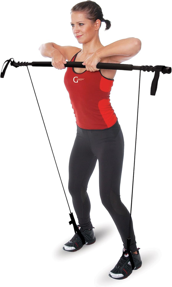 Gymstick Original Gold Super Strong (Splittet in der Mitte) Schwarz, Schwarz