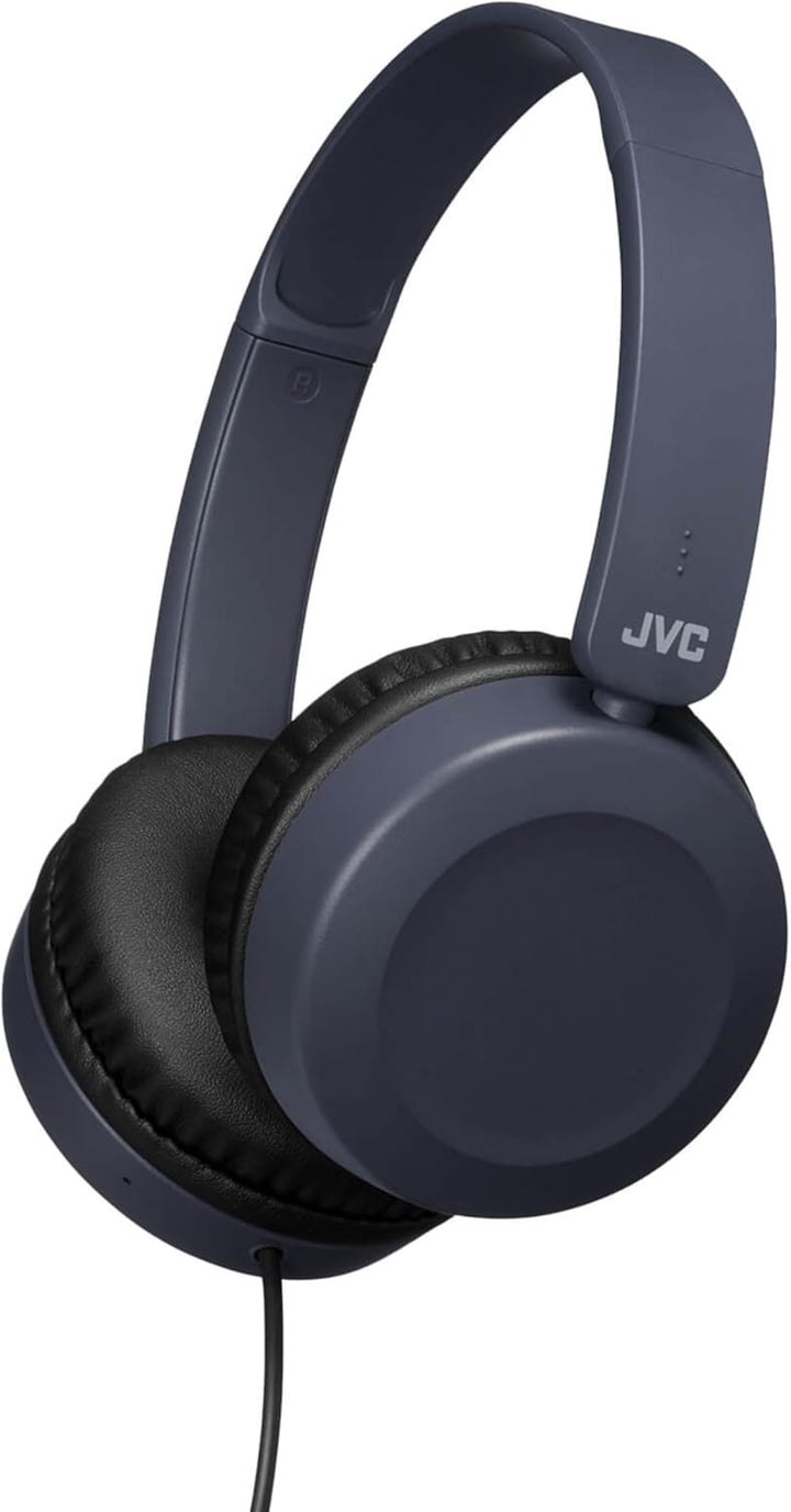 JVC HA-S31M Kopfhörer und Mikrofon, Binaural, Kopfbügel, Blau – Kopfhörer und Mikrofone (kabelgebund