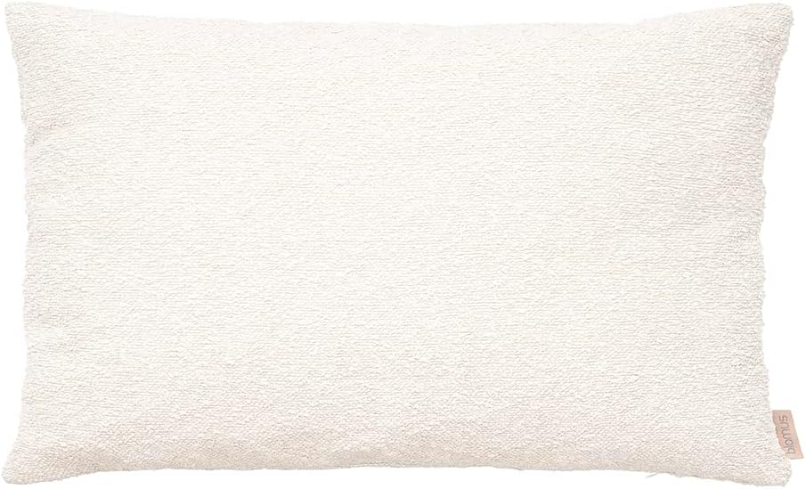 Blomus Kissenbezug Boucle, Kissenhülle für Kopf- oder Sofakissen, Moonbeam, 30 x 50 cm, 66594, Moonb