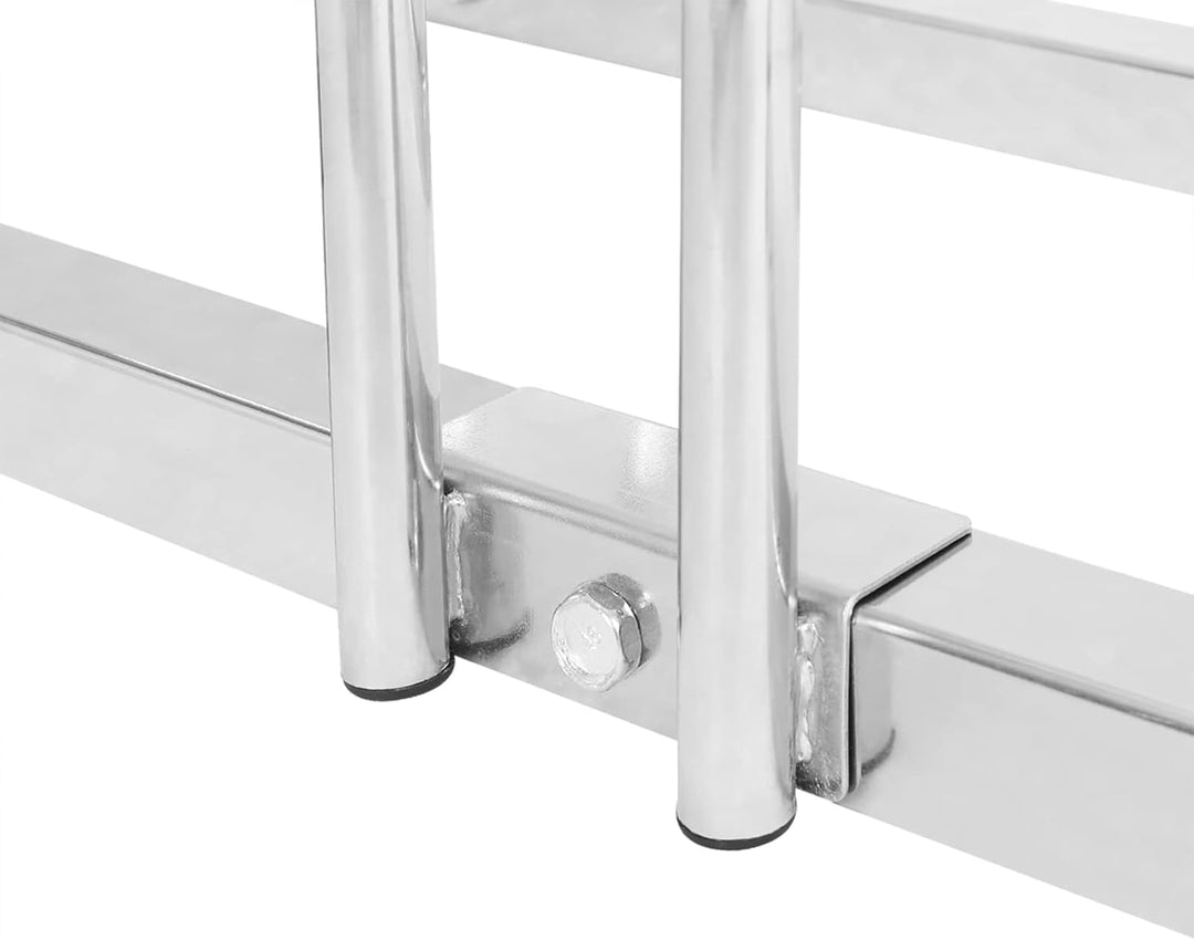 WOLTU Fahrradständer für 5 Fahrräder Fahrradhalterung auf dem Boden Aufstellständer für Fahrradaufhä