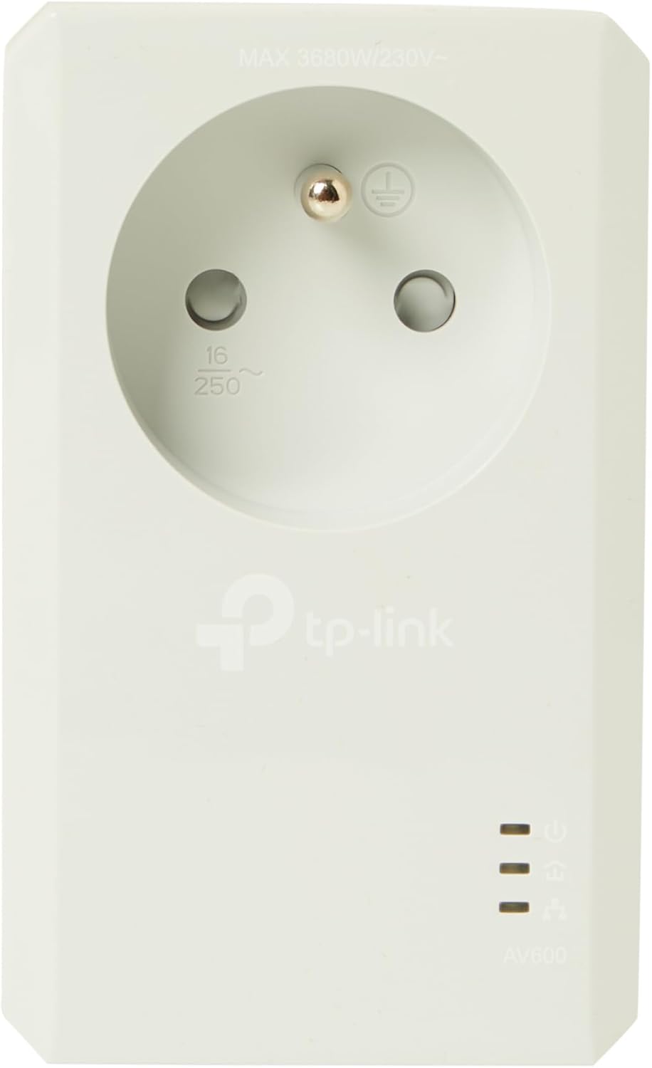 TP-Link CPL AV600 (600-Mbit/s-Debit), 1 Port Fast Ethernet, integrierte französische Version von Pri