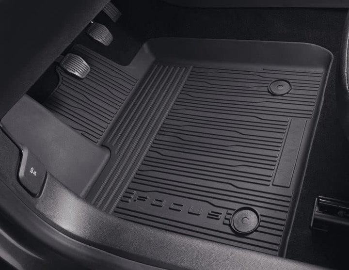 Original Ford Focus 2018 - Aktuell Allwetterfussmatten in wannenform mit hochstehenden Kanten für vo