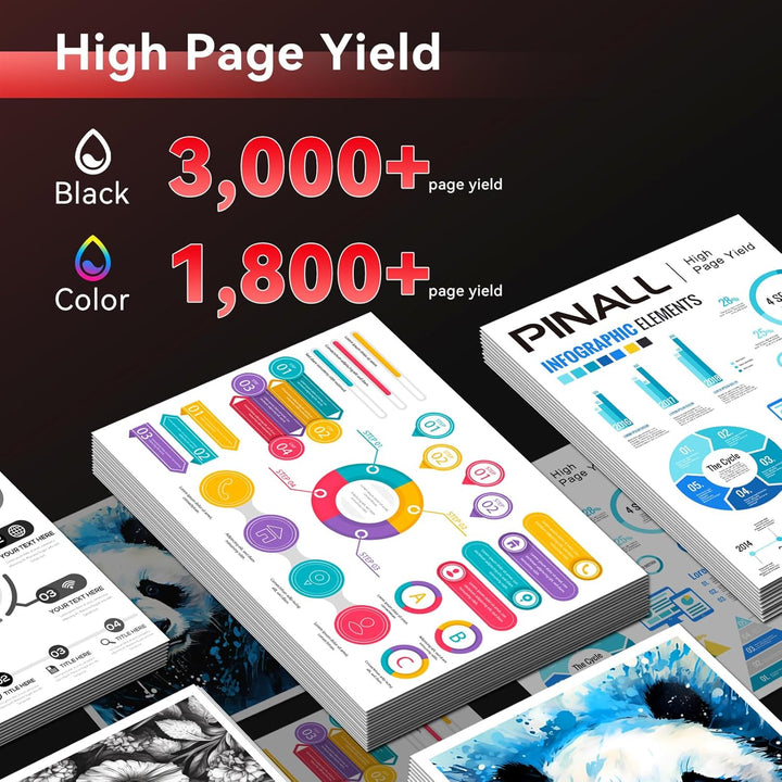 220A 220X (Mit Chip) Toner Kompatibel für HP 220A Toner 220X Toner für HP Color Laserjet Pro MFP 430