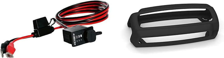 CTEK M8 Comfort Indikator Panel Direct Connector mit Status Lichter, 3,3 m & Protect Bumper: Rutschf