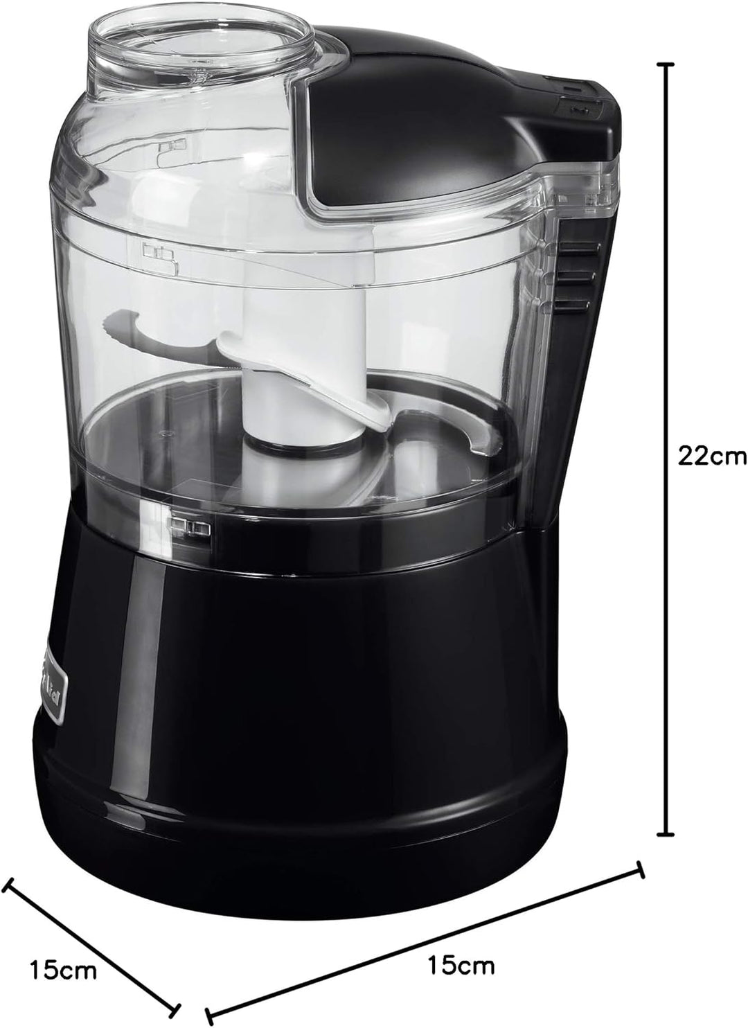 KitchenAid 5KFC3515EOB Zerhacker, Schwarz