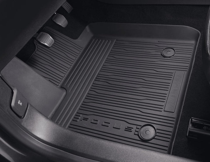 Original Ford Focus 2018 - Aktuell Allwetterfussmatten in wannenform mit hochstehenden Kanten für vo