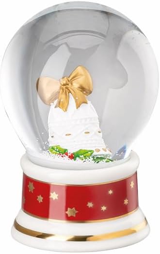 Schneekugel 2024-Süsser die Glocken nie klingen 7,9 cm