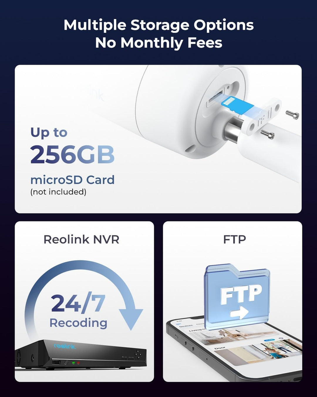 Reolink 4MP 2K PoE Überwachungskamera Aussen mit Echte Vollfarbnachtsicht, Smarte PoE IP Kamera Outd