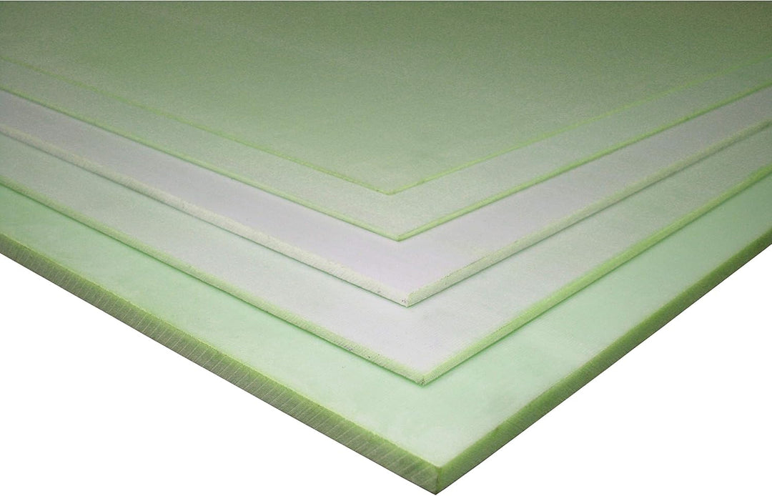 ROTEK GFK Glasfaserverbundwerkstoff Platte (EP GC 202, HGW 2372.1) 1020x670mm - 0,6mm 1020x670x 0,6m