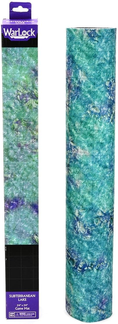 Warlock Tiles: Game Mat: Subterranean Lake