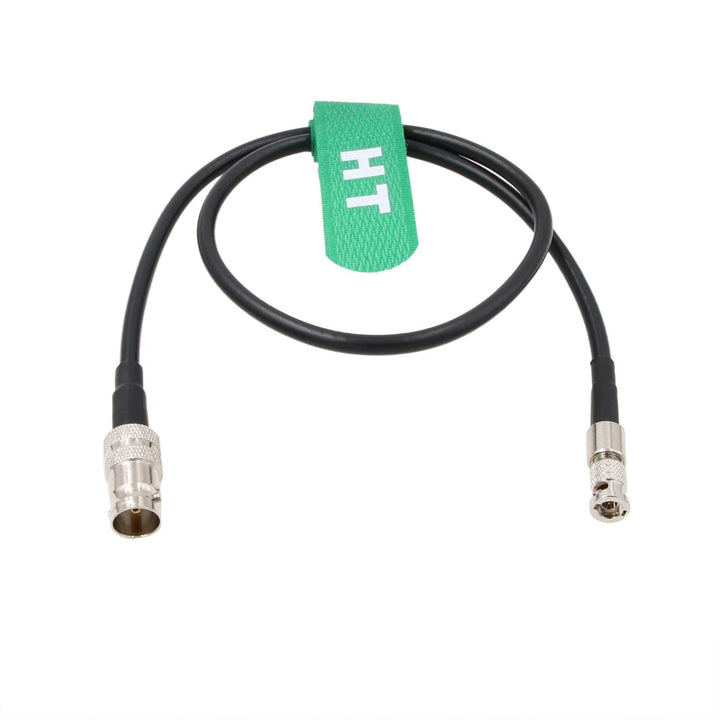 HangTon 6G SDI Videokabel HD Micro BNC auf BNC Buchse Adapter für Blackmagic Video Assist 5 Zoll Mon