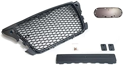 Passend für Audi A3 8P Kühlergrill Wabengrill Front Grill mit Emblemhalter PDC 08-13