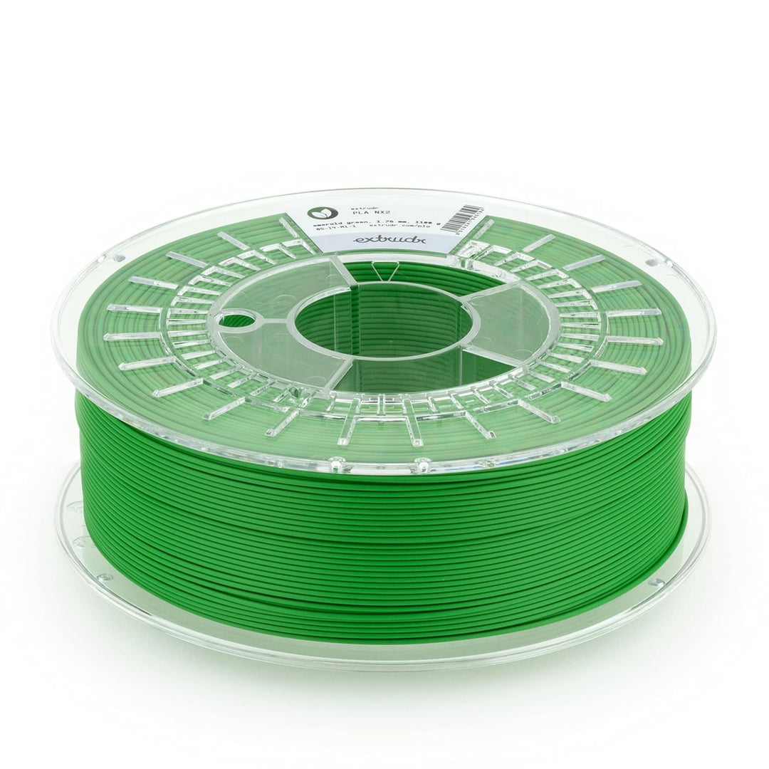 extrudr® PLA NX2 MATT ø1.75mm (1kg) 'SMARAGD GRÜN MATT' - 3D Drucker Filament - Made in Austria PLA