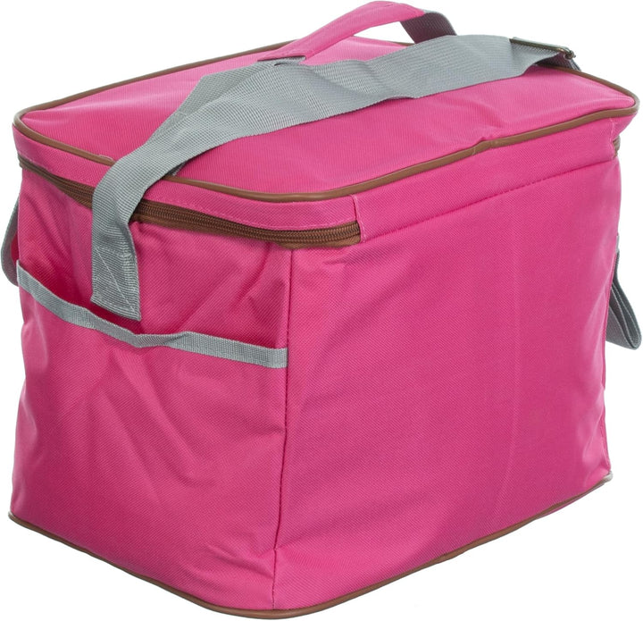 Brandsseller Kühltasche 19 Liter ca. 35 cm x 23 cm x 24 cm Faltbare Kühlbox Thermo-Shopper Strandtas