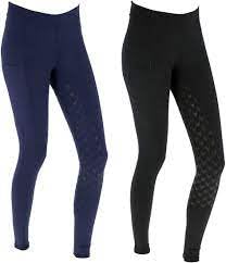 Covalliero Kerbl Reitleggings Equona, Vollbesatz, Mädchen, schwarz, 152/158