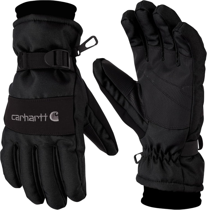 Carhartt Herren W.P. Wasserdichter isolierter Handschuh S (1er Pack) Schwarz, S (1er Pack) Schwarz