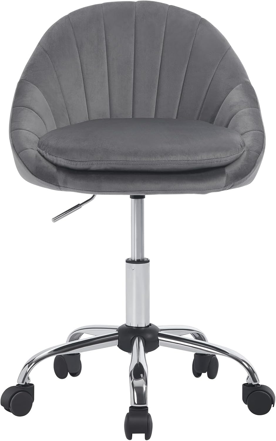 WOLTU Homeoffice Stuhl, Bürostuhl ergonomisch, Schminkstuhl drehbar, Drehstuhl mit Rollen, Schreibti