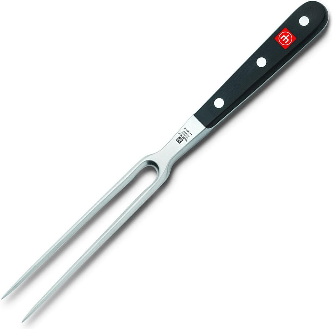 Wüsthof Fleischgabel, 18 cm, Classic (4410/18), hochwertige Tranchiergabel, Edelstahl, rostfrei