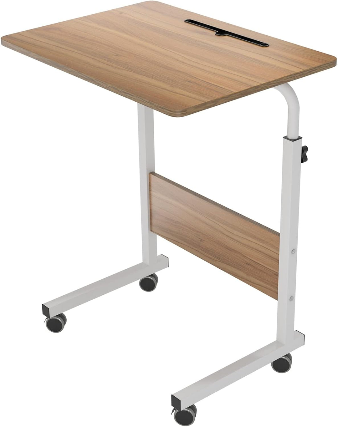 sogesfurniture höhenverstellbar Laptoptisch Computertisch mit Tablet Steckplatz, 60 * 40cm PC Tisch