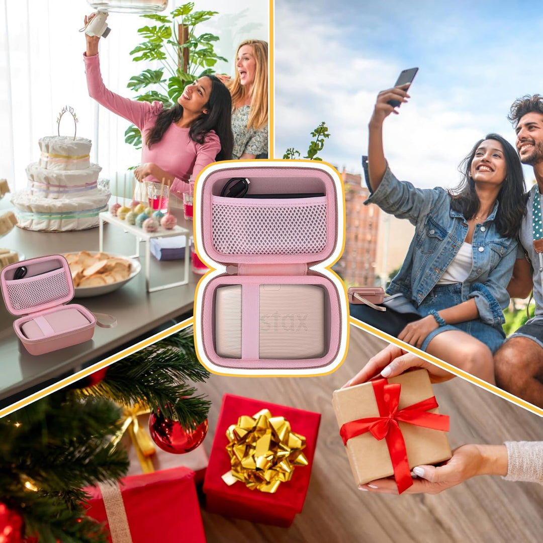 co2CREA Harte reiseschutzhülle Etui Tasche für Fujifilm Instax Mini Link/instax Mini Link 2 /Mini Li