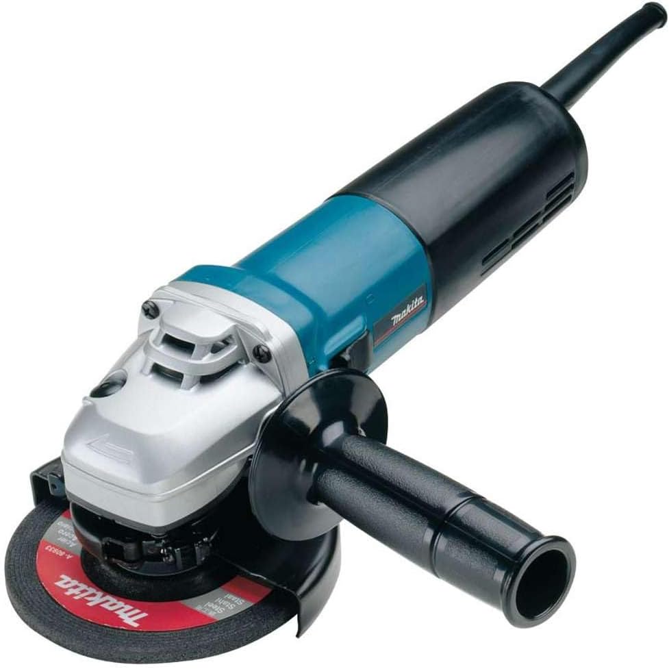 Makita Winkelschleifer 125 mm, 9565CVR mit Konstantelektronik und einstellbarer Drehzahl, mit Konsta