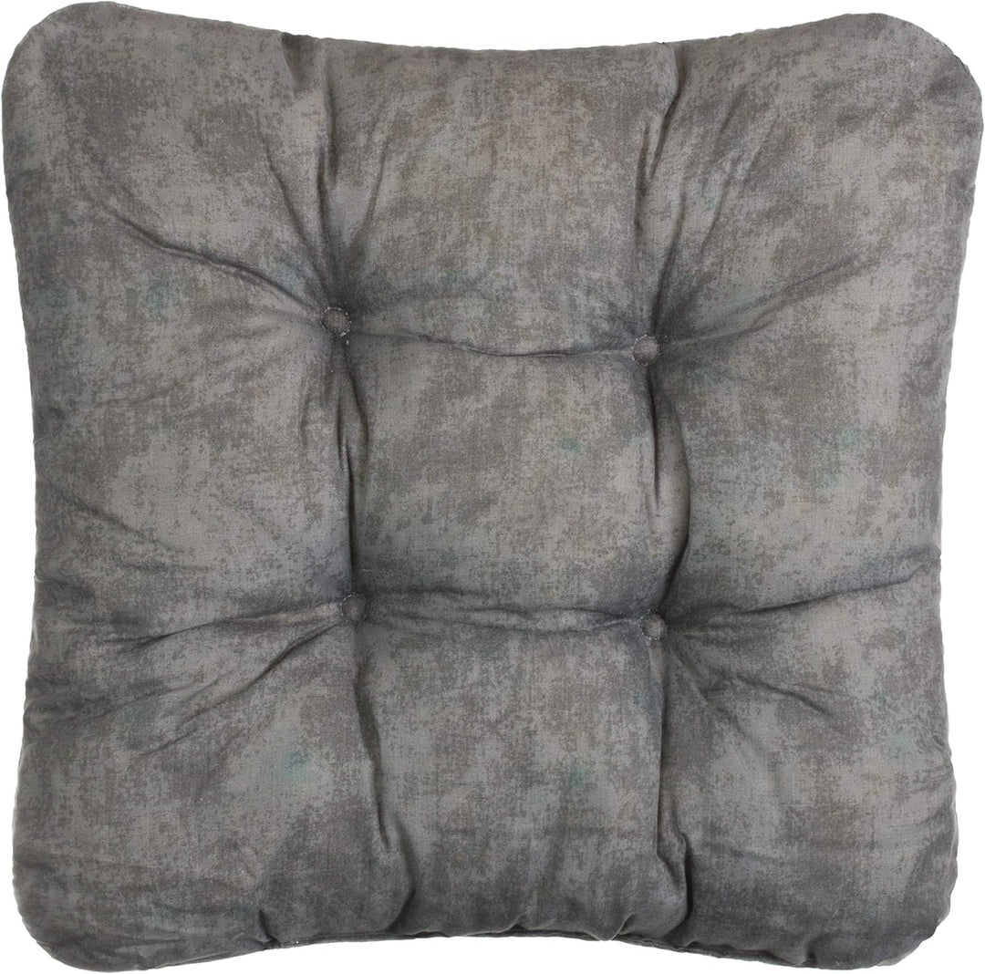 Brandsseller Kissen-Set Sitzkissen Dekokissen Stuhlkissen Zierkissen Stuhlauflage 6er-Set Grau, 6er-