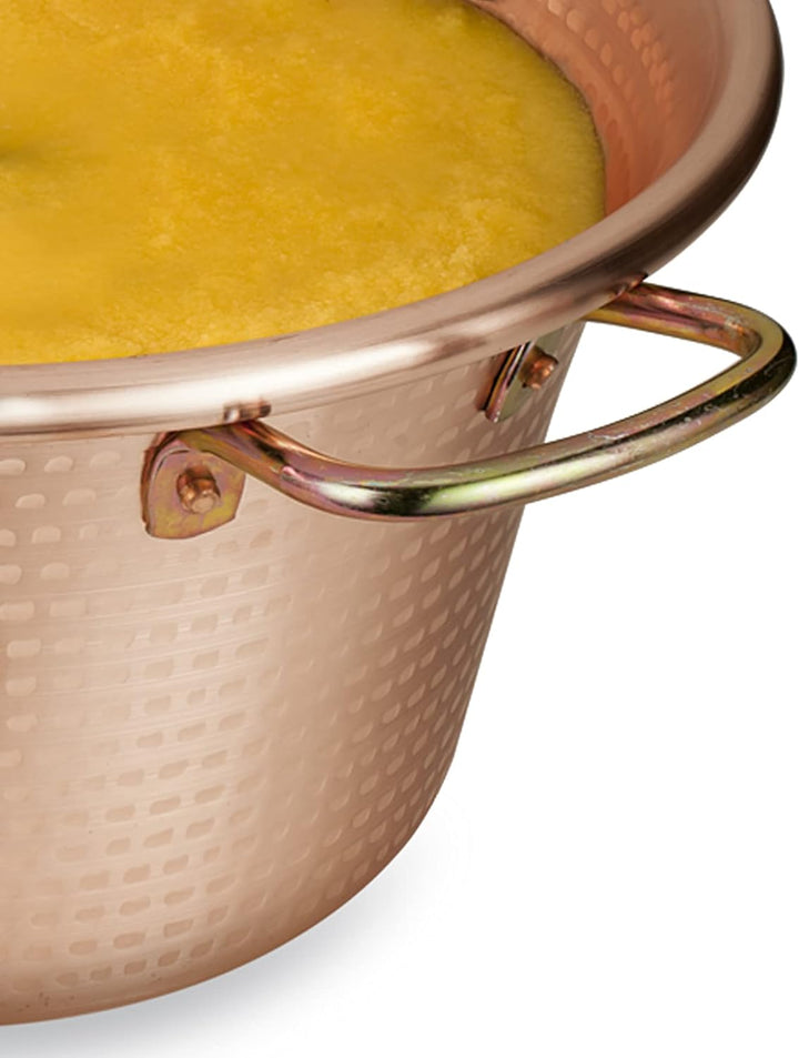 macom-851 – 31-appareil zu Polenta chaudron-31 cm Durchmesser Kupfer und Flügel Motor
