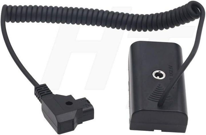 HangTon Kamera-Monitor D-tap NP-F970 F570 F550 Dummy Akku DC Kupplung Netzteil für Atomos Shogun Inf