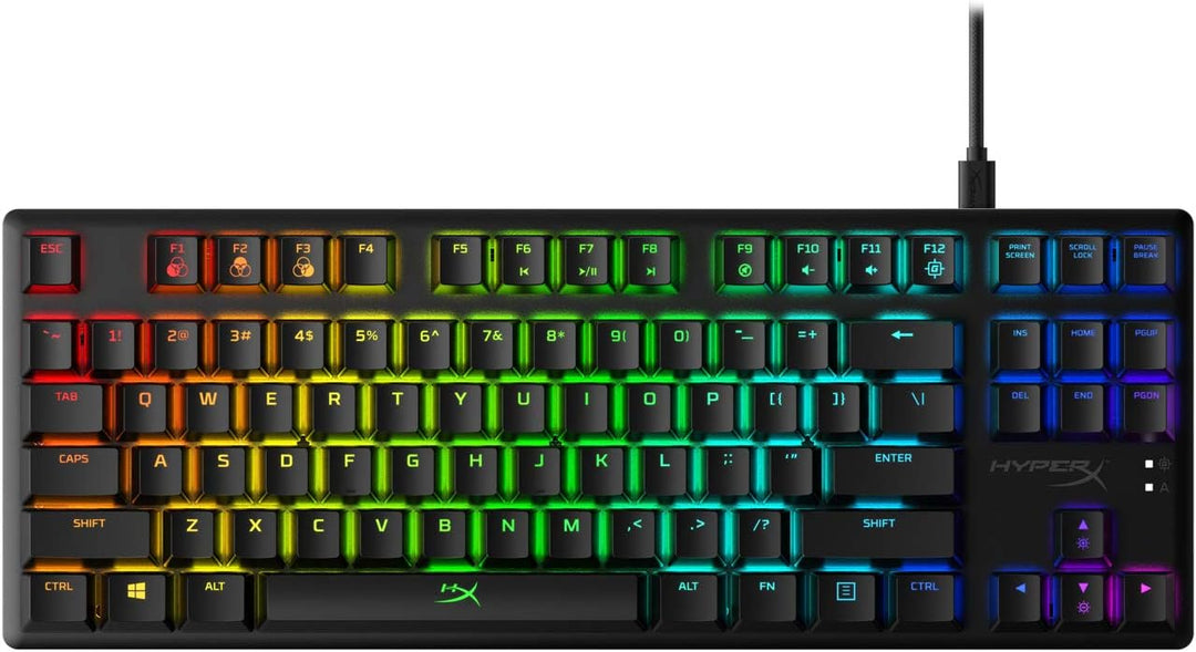 HyperX Alloy Origins Core – Mechanische TKL-Gaming-Tastatur (tenkeyless) – Kompaktes Format – HyperX