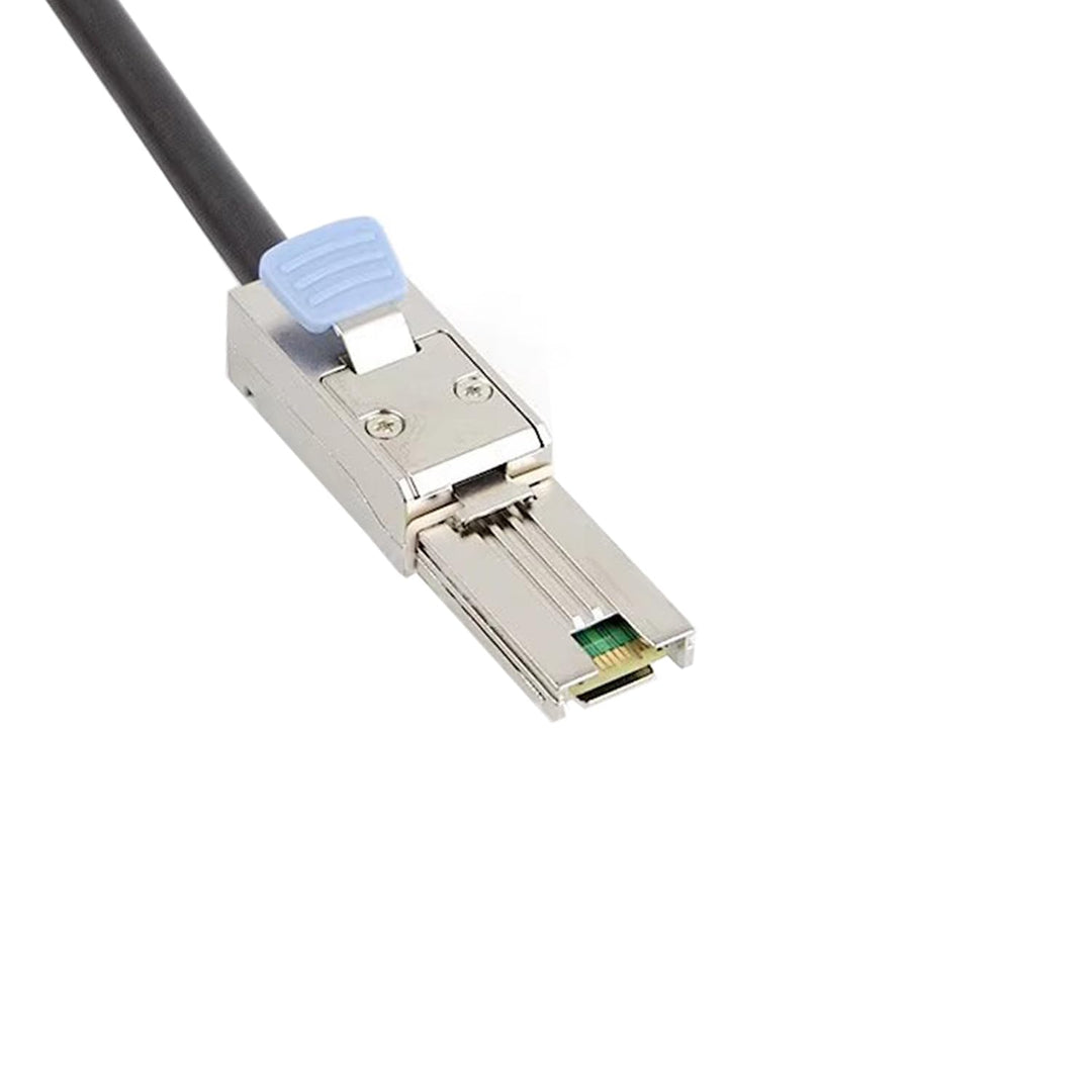 Bolwins P84CS Mini SAS 26P SFF-8088 zu 4 SATA Splitter Kabel, 1m – Mini SAS auf SATA Datenkabel für