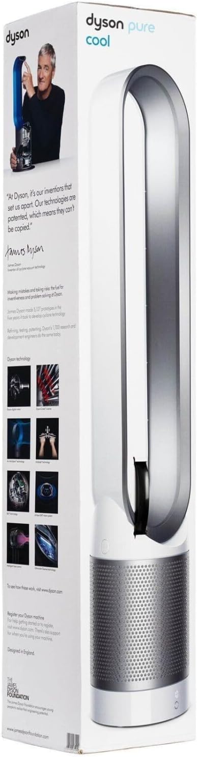 Dyson TP00 Pure Cool Luftreiniger mit Ventilator, Kunststoff,