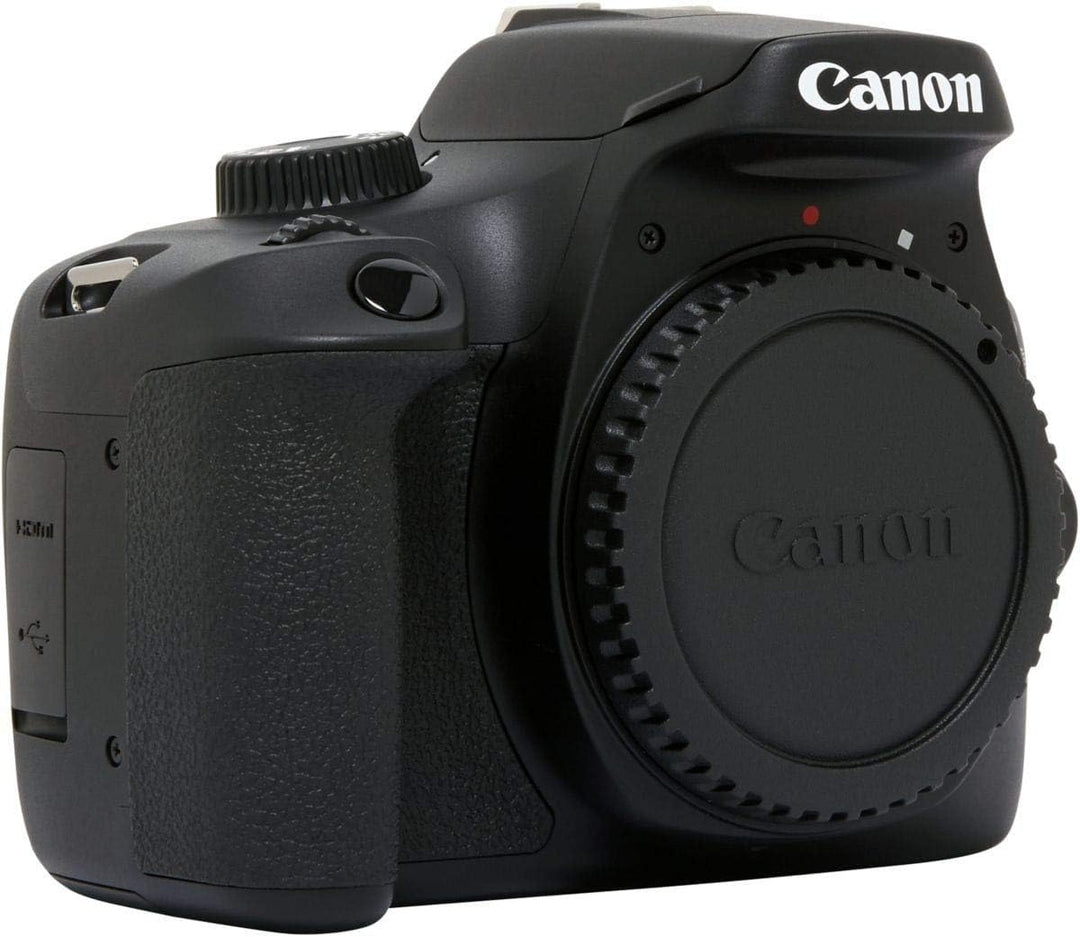 Canon EOS 4000D DSLR Kamera Gehäuse (18 MP, DIGIC 4+, EOS Movie Full HD, WiFi) schwarz Gehäuse ohne