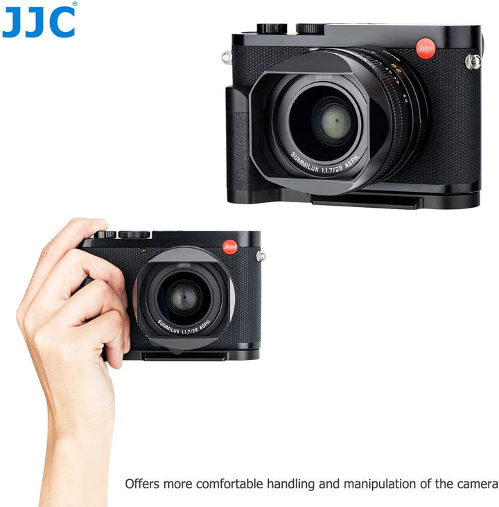 JJC Arca-Typ Kamera Handgriff für Leica Q2 Vollbild-Kompaktkamera Ersetzt Leica 19540 Hand-Griff Ver