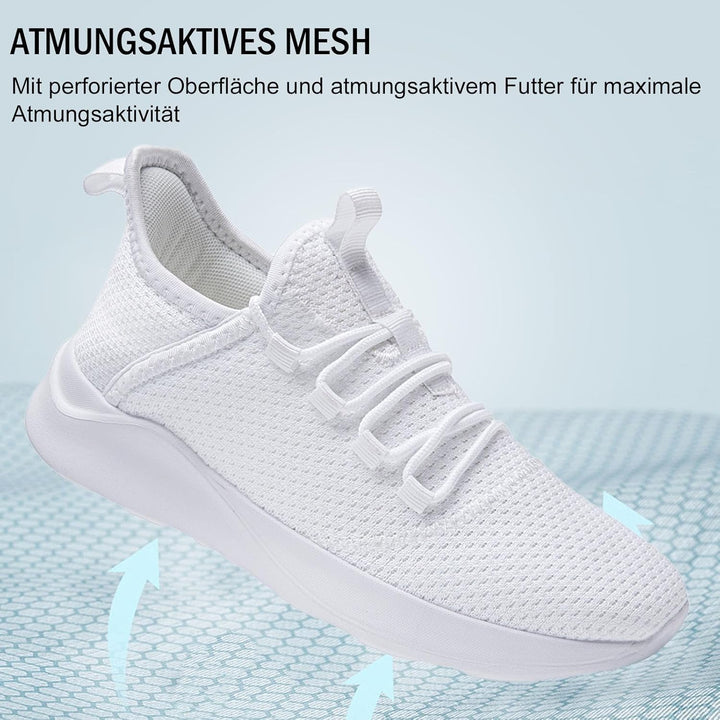 AZSDXS Laufschuhe Herren Atmungsaktive Sportschuhe Sneaker Turnschuhe Running Schuhe Strassenlaufsch