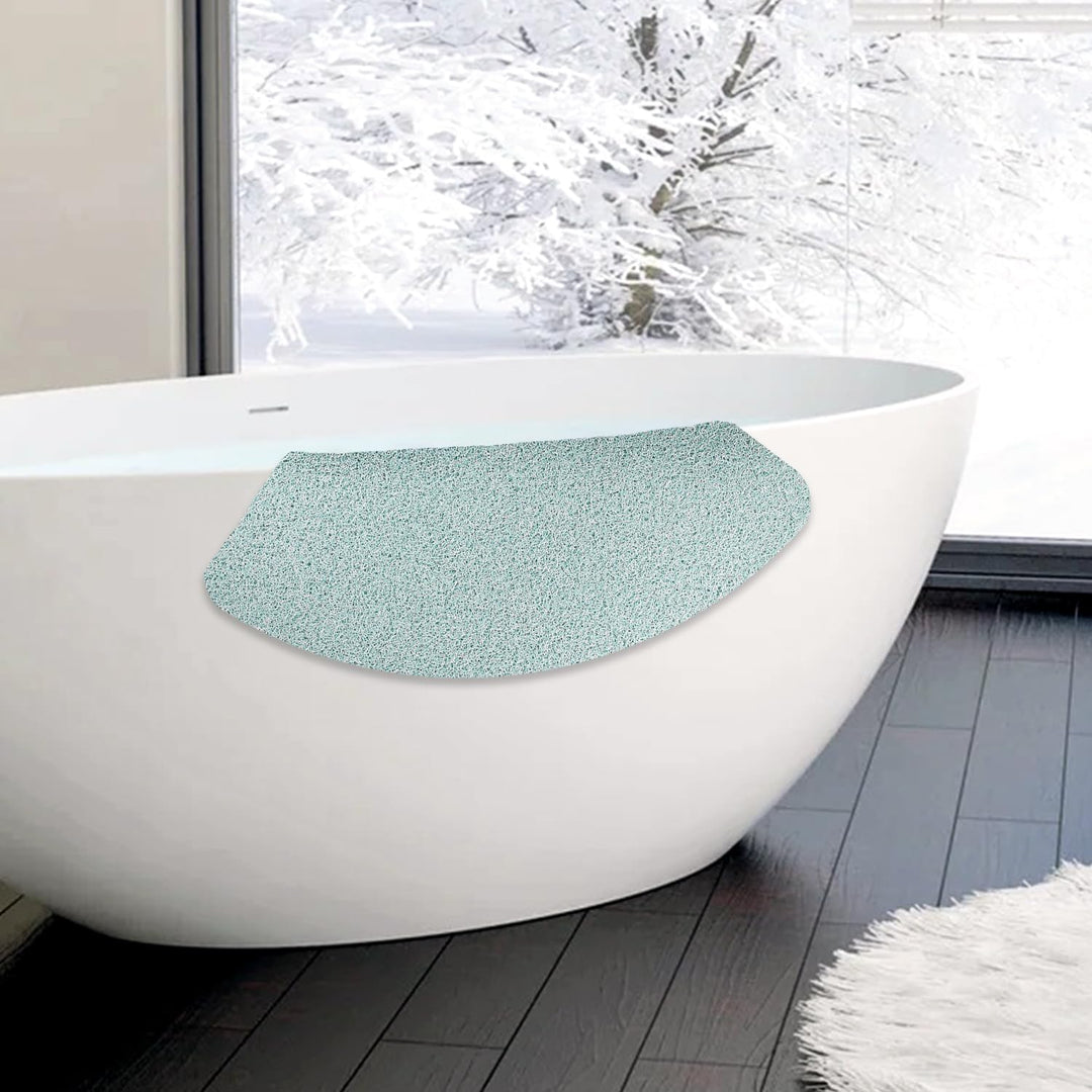 Walant Duschmatte rutschfest Waschbar,PVC Luffa Badematte,Schnell trocknend,Anti-Rutsch, Hervorragen