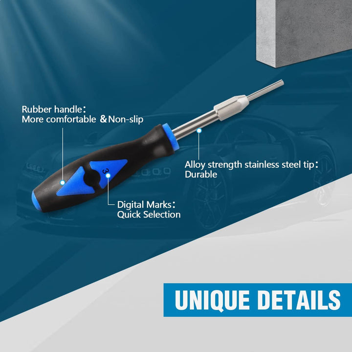 VKALTUL Auspinnwerkzeug kfz Set23-tlg terminal Removal Tool kit, Pin Werkzeug KFZ Stecker terminal a