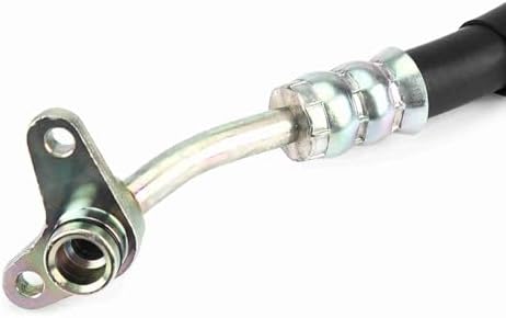 KIMISS Metall und Gummimaterial Servolenkungsschlauch, Auto Servolenkungsdruck Kraftstoffleitung Sch