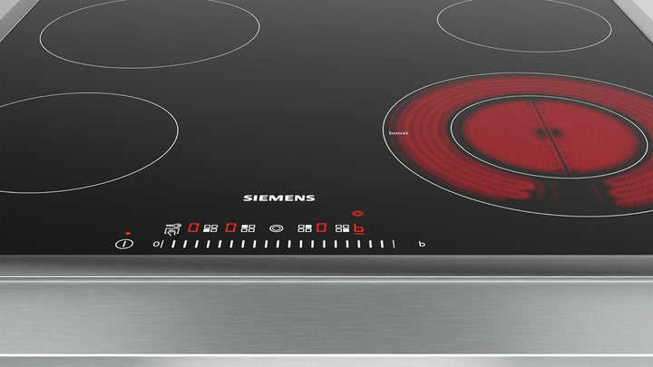 Siemens ET645FFN1E Elektrisches Keramikkochfeld mit 4 Heizfeldern, 60 centimeters Single, Single